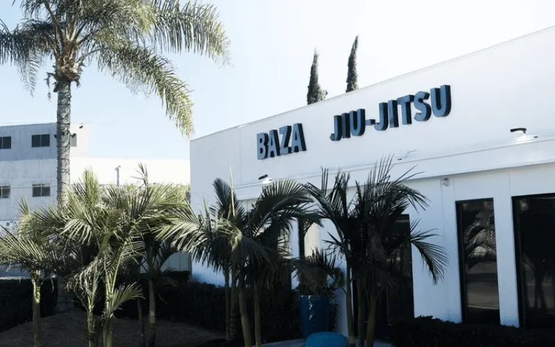 Front exterior of BAZA Jiu-Jitsu academy in North Hollywood